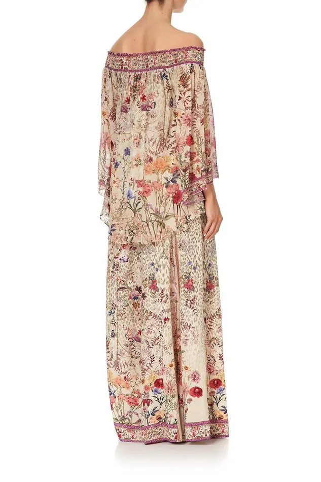 Women Tops Camilla Off Shoulder Shirred Blouse Drifting Dreamer