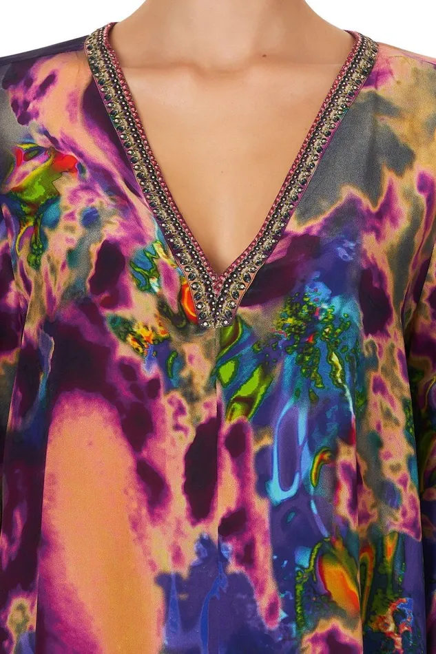 Women Tops Camilla Panel Sleeve Blouse Acid Abbey
