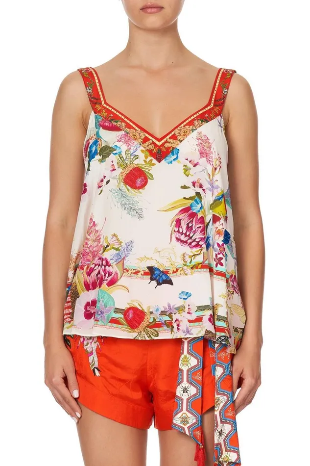 Women Tops Camilla VNeck Strap Top Homeward Found