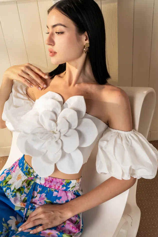 Women Tops YUMI KIM Keira Linen Top White