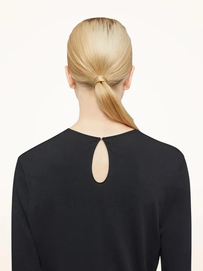 Women Trousers and Jumpsuits Wolford Crepe Jersey Jumpsuit Black