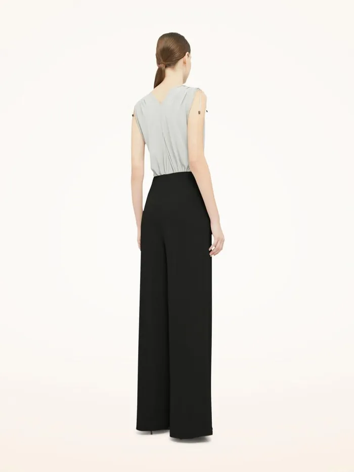 Women Trousers and Jumpsuits Wolford Crepe Jersey Trousers Black