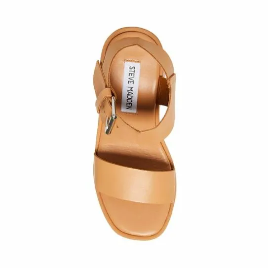 Women VESTA TAN LEATHER Tan Leather Steve Madden Sandals Women VESTA TAN LEATHER Tan Leather Steve Madden Sandals