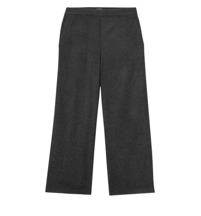 Women Wideleg Trousers 8211 Dark Grey Promod Trousers Women Wideleg Trousers 8211 Dark Grey Promod Trousers