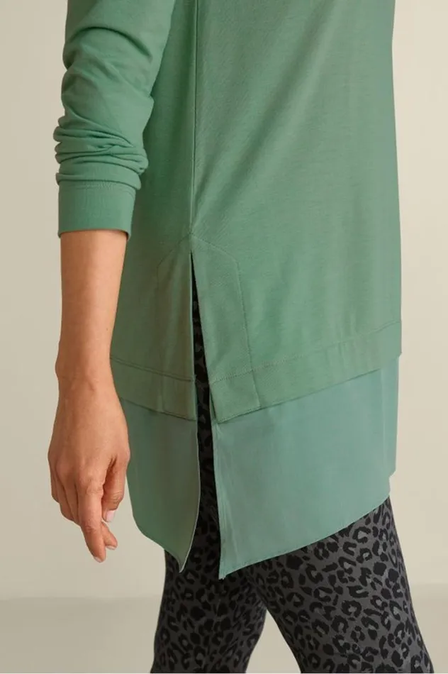 Women Willa Layered Tunic Black Soft Surroundings Tops
