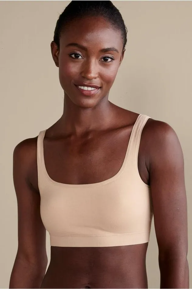 Women Yummie Tanya Bralette Black Soft Surroundings Shapewear