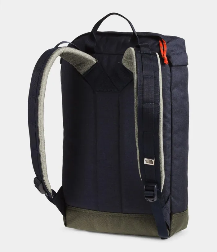 Womens The North Face Backpacks Top Loader Daypack Aviator Navy Light Heathernew Taupe Green