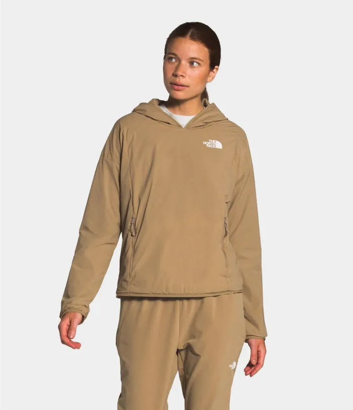 Womens The North Face Hoodies and Sweatshirts AT Insulated Pullover Moab Khaki