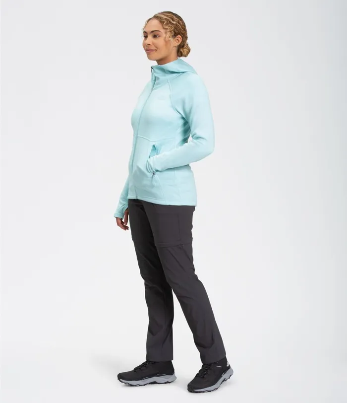 Womens The North Face Hoodies and Sweatshirts Canyonlands Hoodie Starlight Blue Heather