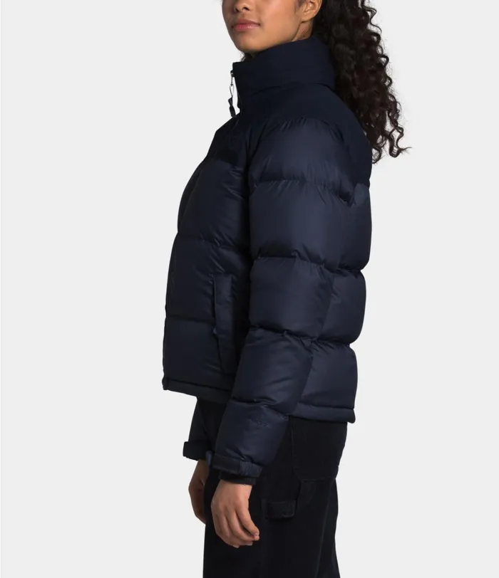 Womens The North Face Insulated and Down Jackets ECO NUPTSE JACKET Aviator Navy
