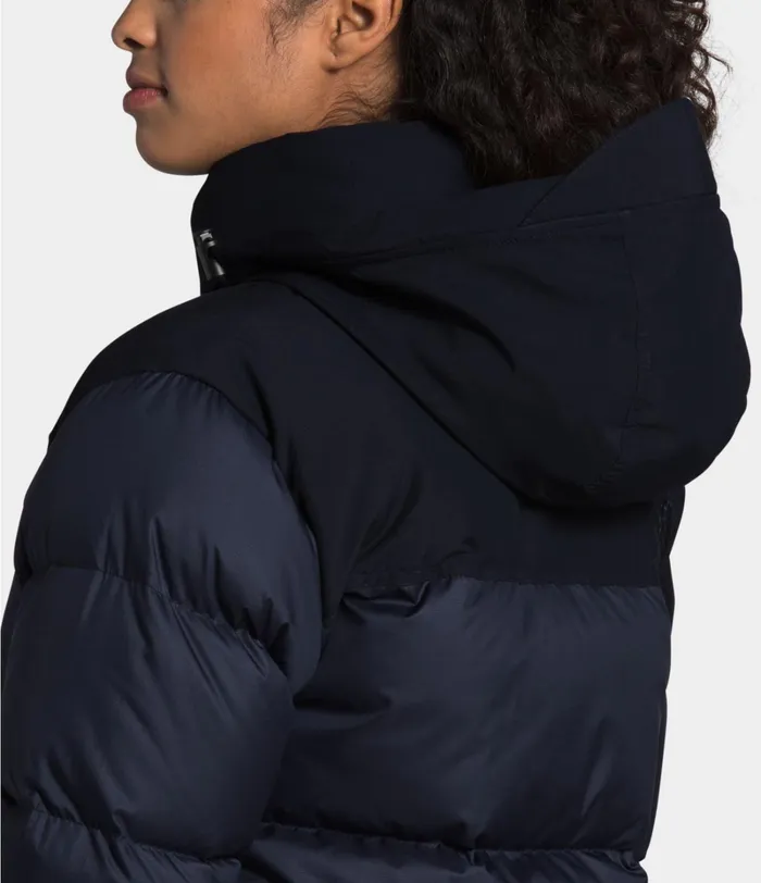 Womens The North Face Insulated and Down Jackets ECO NUPTSE JACKET Aviator Navy