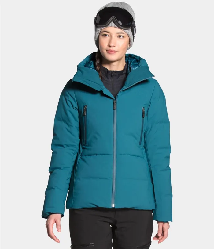 Womens The North Face Snow Cirque Down Jacket Mallard Blue