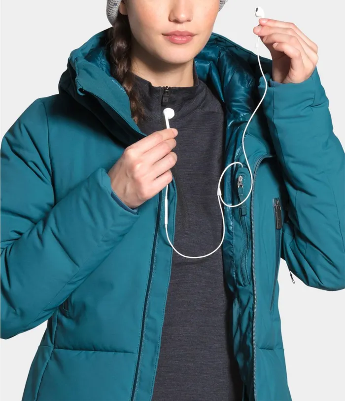 Womens The North Face Snow Cirque Down Jacket Mallard Blue