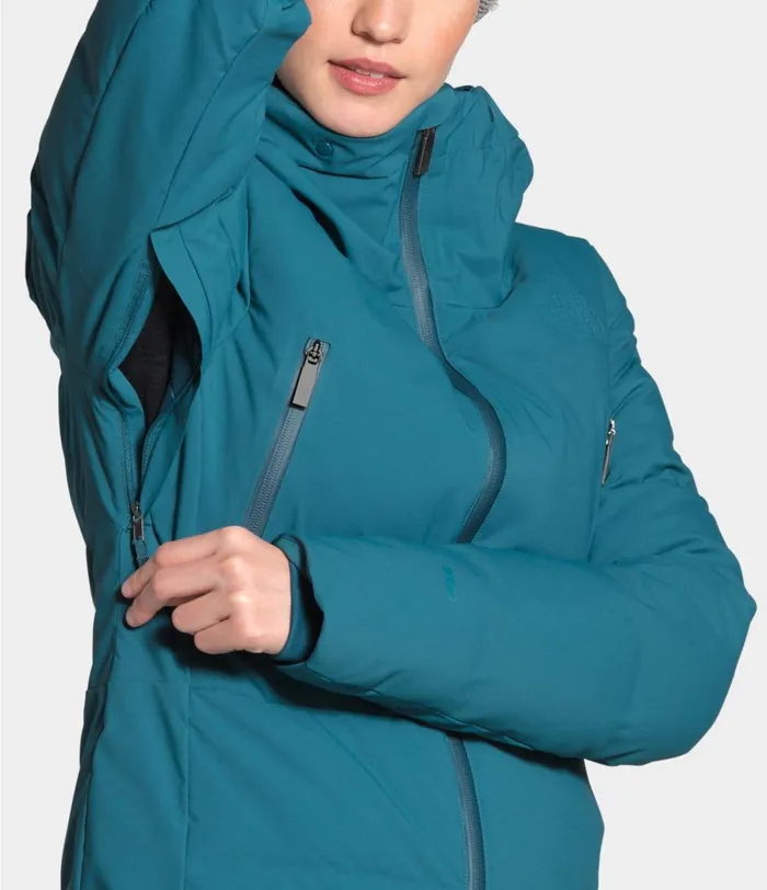 Womens The North Face Snow Cirque Down Jacket Mallard Blue