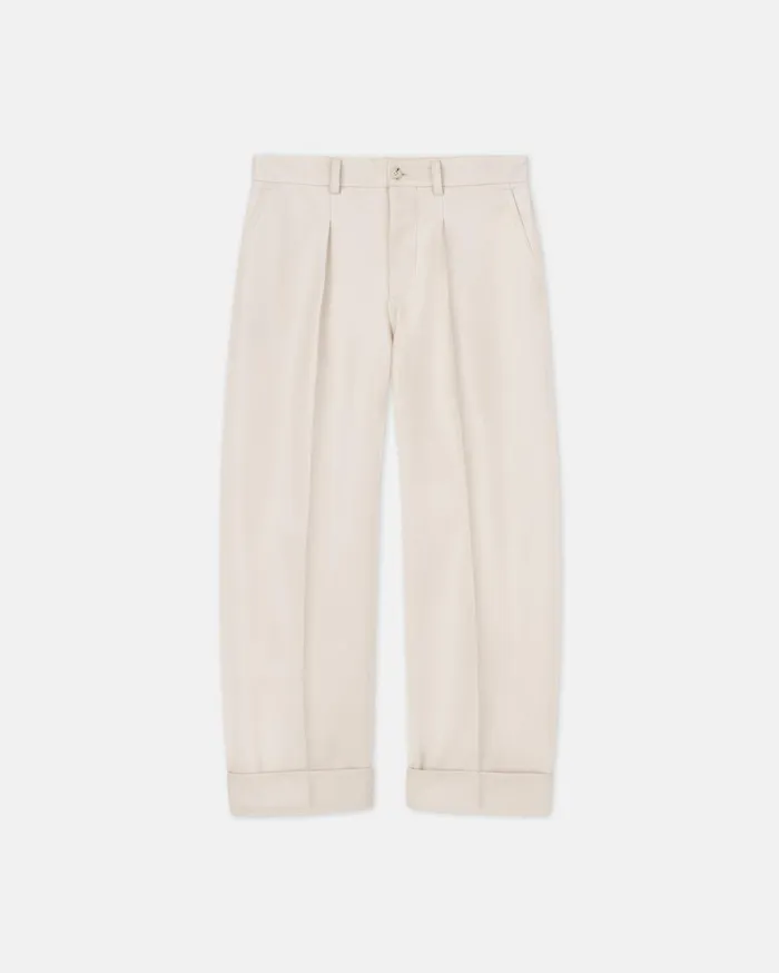 Zayden Regenerated Leather Tapered Pants Crayon Men Nanushka Pants